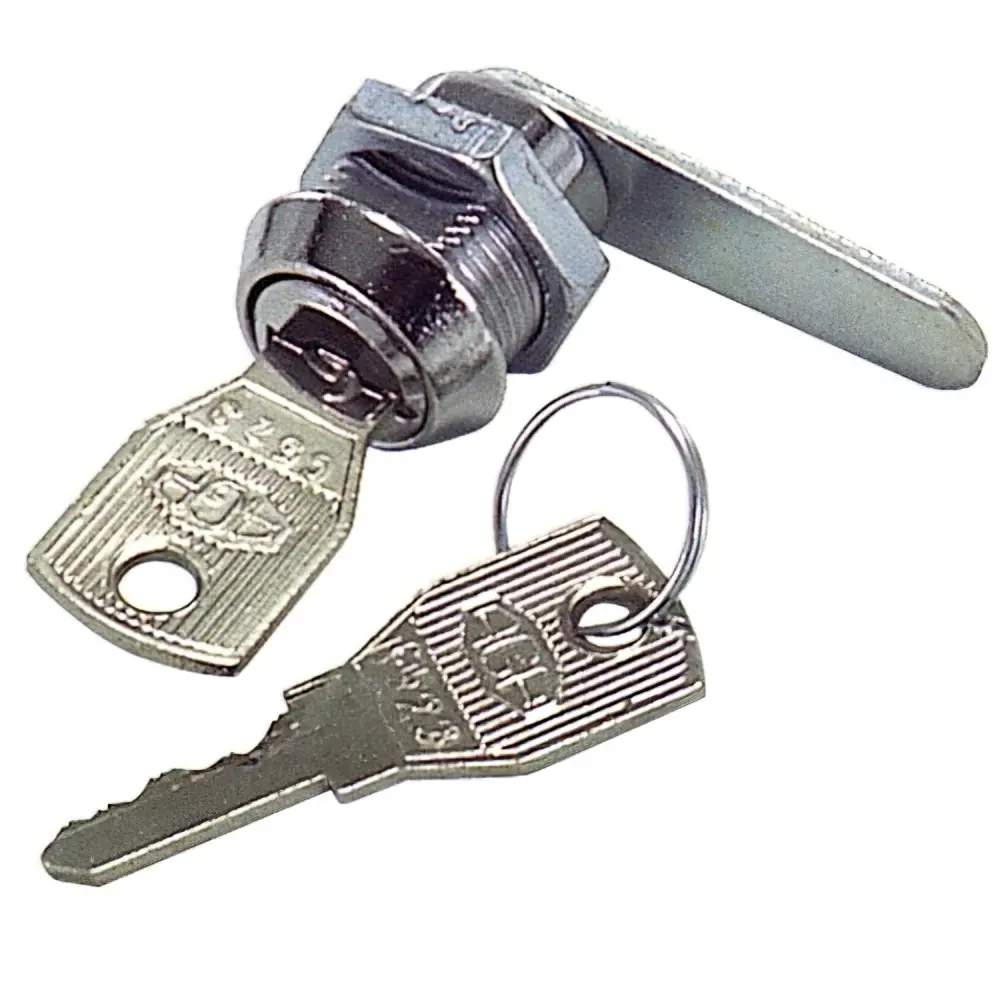 Cerradura Buzon 135-recta R-1 con 3 Llaves de Repuesto