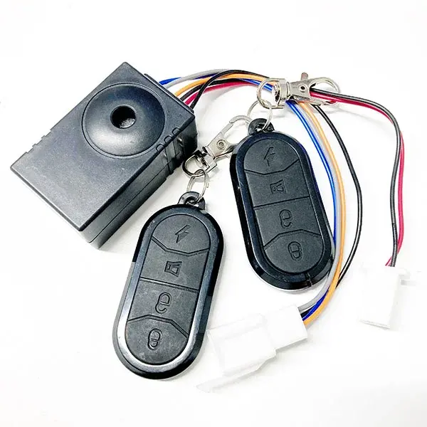 Cerradura Digital con Huella Alarma y llave codificada para patinete