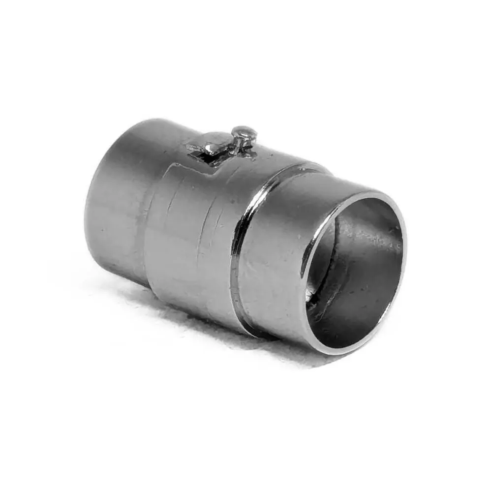 Cierre Magnetico con Estable - 19x12mm - Agujero: 10mm - Platinum