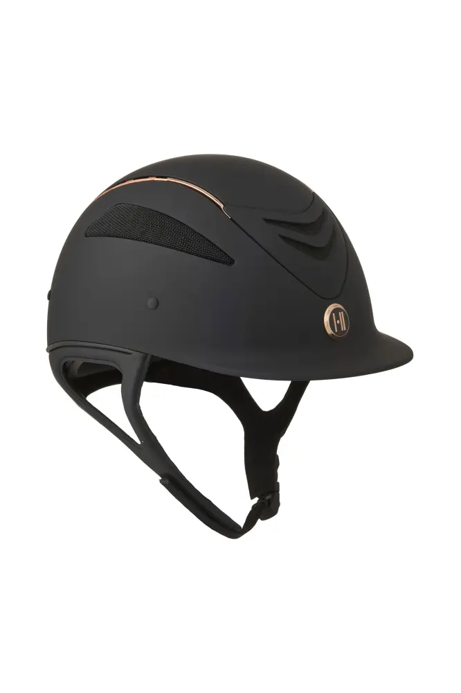 Defender Pro Matt Rosegold Pipe Riding Helmet Ónix 2