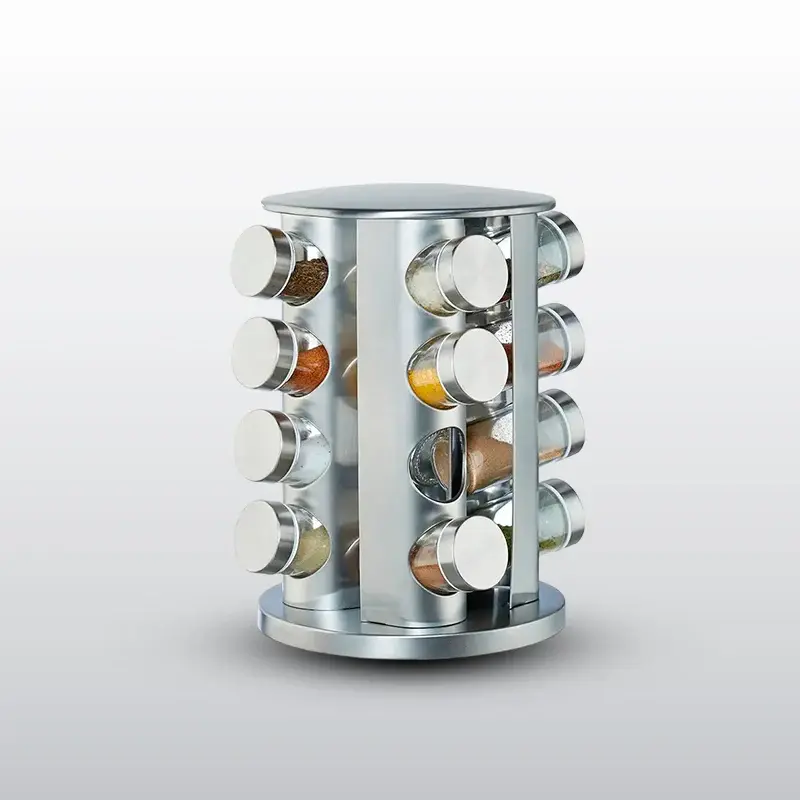 Porta Especias Giratorio 360° | Diseño Contemporáneo y Funcional