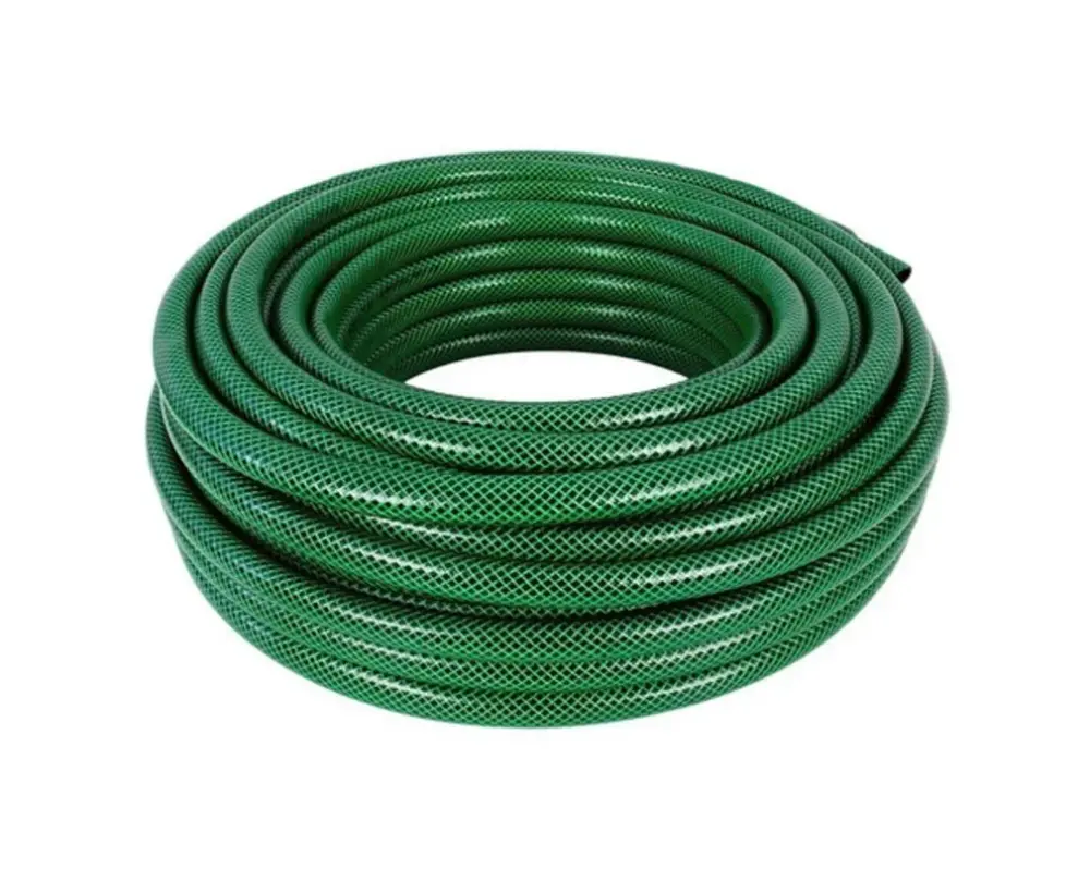 Profesional Certificado Manguera PVC Reforzada 1/2" de 100m Verde
