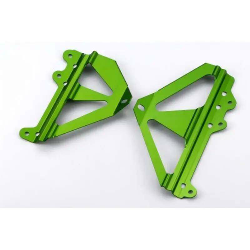 Resistente al Agua Protector radiador Kawasaki verde KXF 450 2009-2012