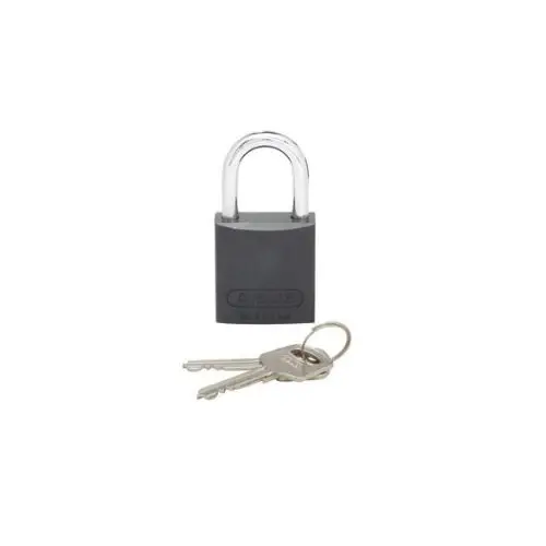 Short Shackle Padlock Black PSL-7BL