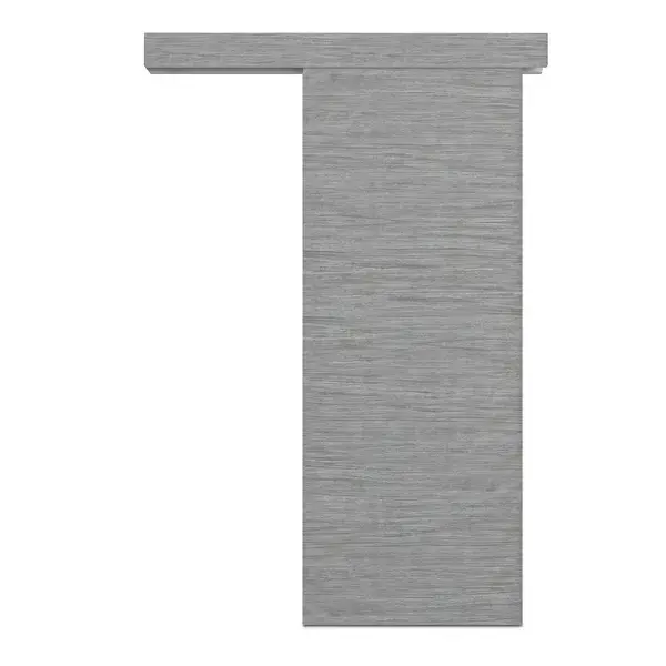 Puerta de Uso interior corredera Carina gris 80 cm