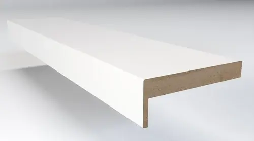 Pack 5 tapajuntas lacado blanco