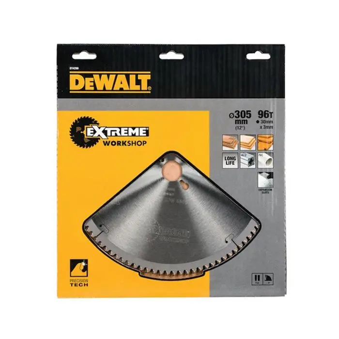 Antideslizante Hoja madera/plástico y aluminio 305x30 96 dientes dt42...