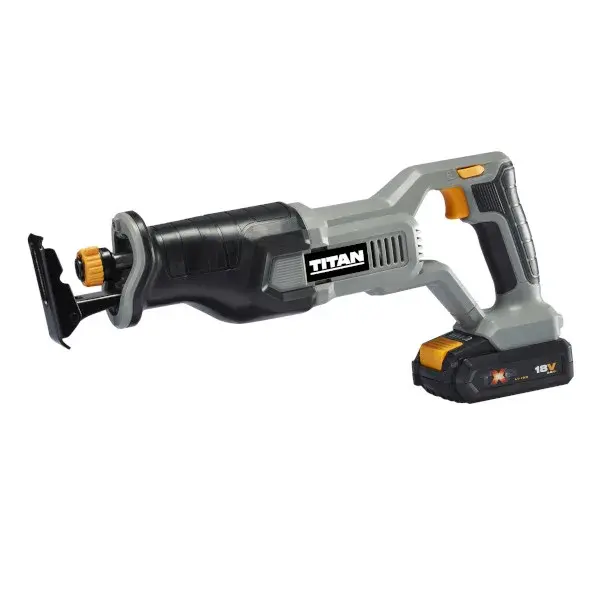 Sierra sable con baterí 18 V Titan