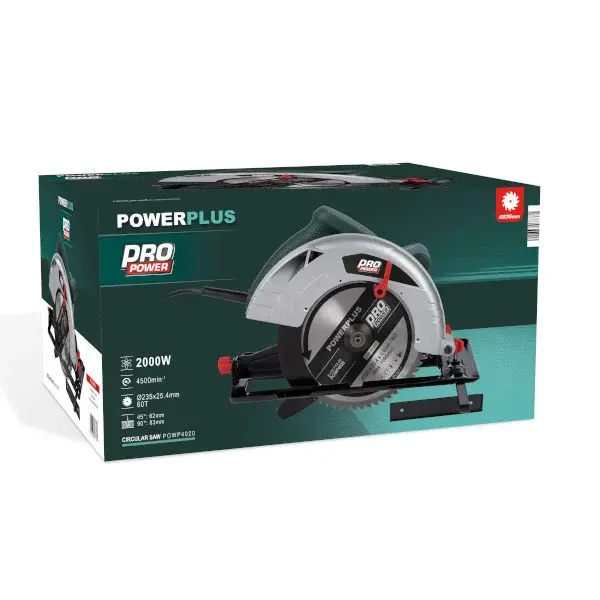 Sierra circular 2000 w pro power varo