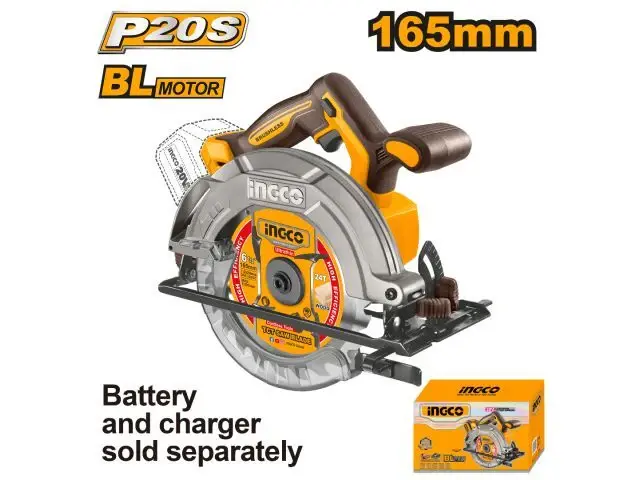 SIERRA CIRCULAR BATERIA 20V BATERIA P20S 165MM BRUSHLESS