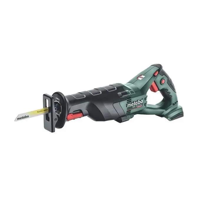 Sierra sable sse 18 ltx bl 18 v (sin baterí ni cargador) en maletín metabo