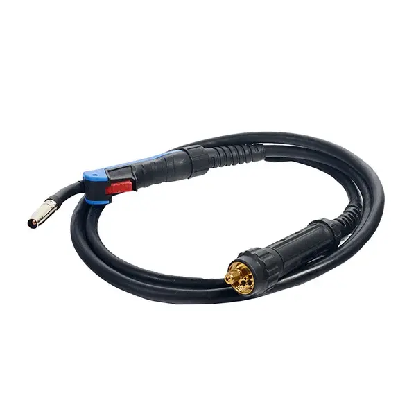 Pistola mig con conector omega