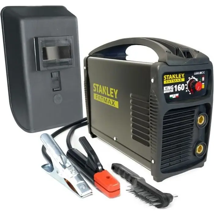 Soldadora inverter stanley fatmax 160a - electrodo revestido - mma - garant