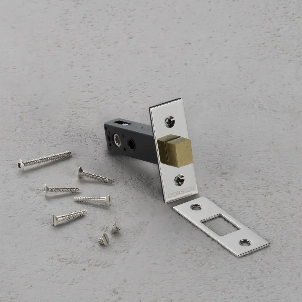 Pasta Desoldante Cerradura tubular de 60mm - Níquel pulido