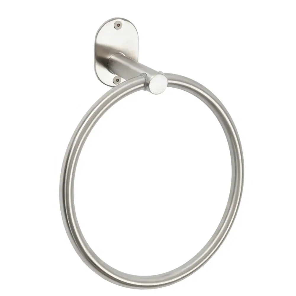 Porta asciugamani ad anello Metaform modello Blizz acciaio inox spazzolato