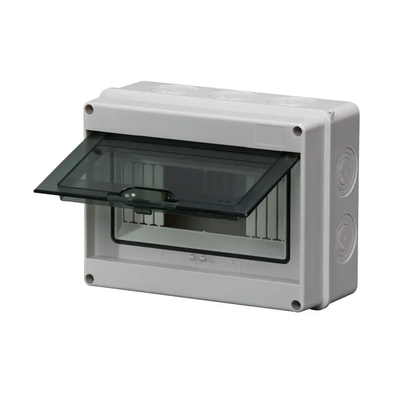 Profesional IP66 Cuadro eléctrico para 12 módulos de superficie ip65 250x195x110mm swe