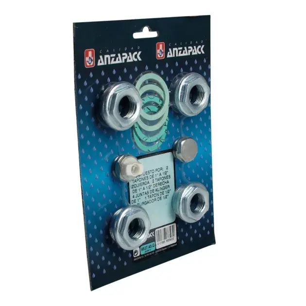 Kit universal tapones radiador 1/2