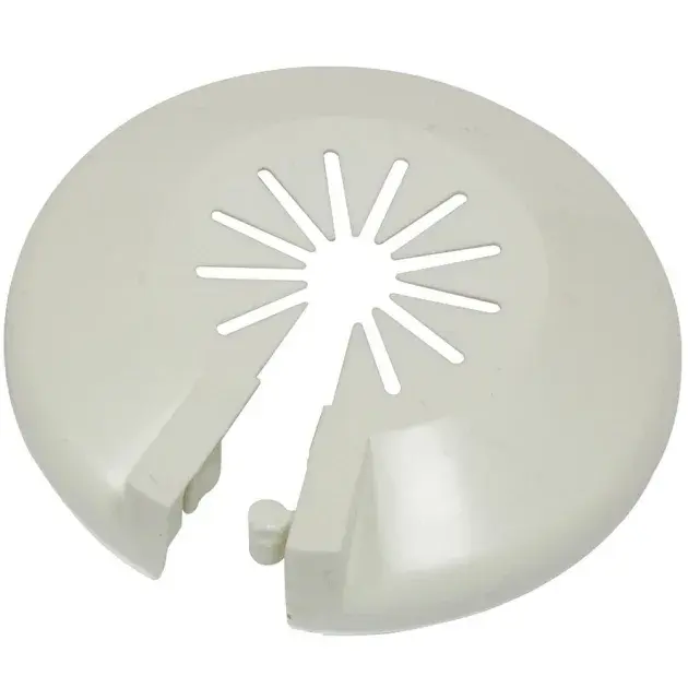 Roseta cubretubos doble