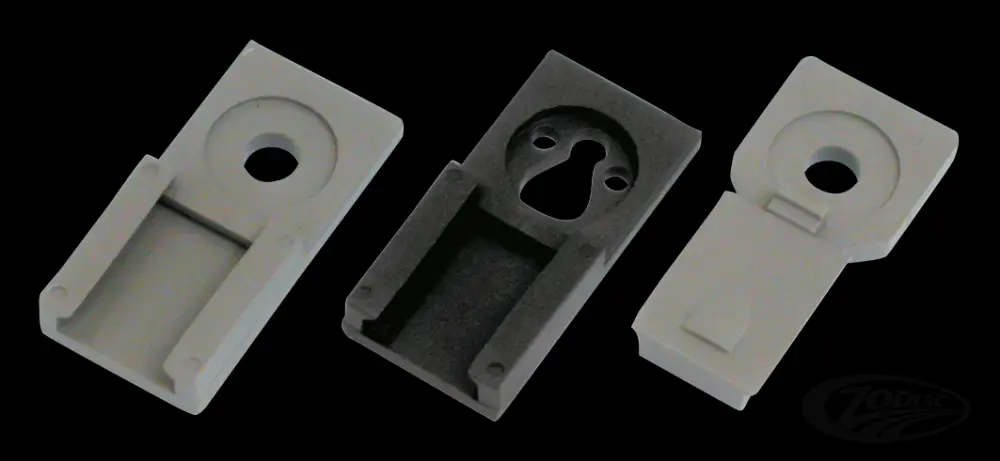 Grey mounting bracket 2-3-4-6-12 pole re Harley-Davidson