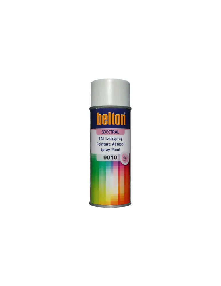 Spray belton spect ral mate 400 ml (ral 9010 blanco mate)