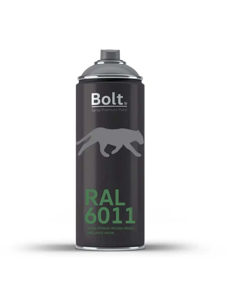 Spray bolt premium acrilico brillante ral 400 ml (ral 6011 verde reseda) Bolt Spray Premium Paint