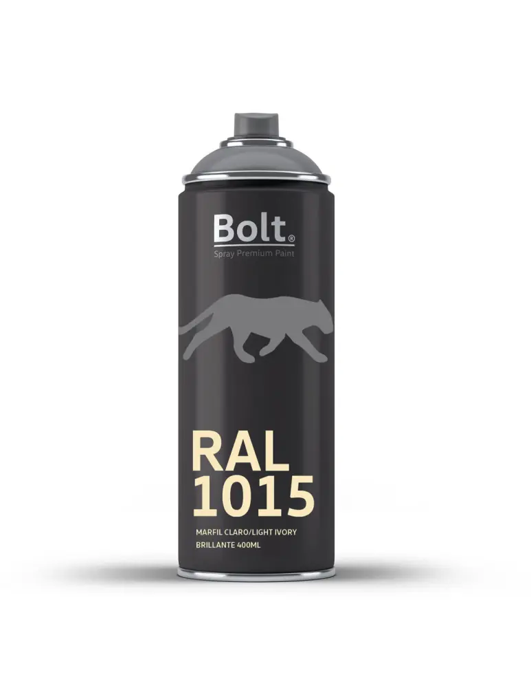 Spray bolt premium acrilico brillante ral 400 ml (ral 1015 marfil claro) Bolt Spray Premium Paint