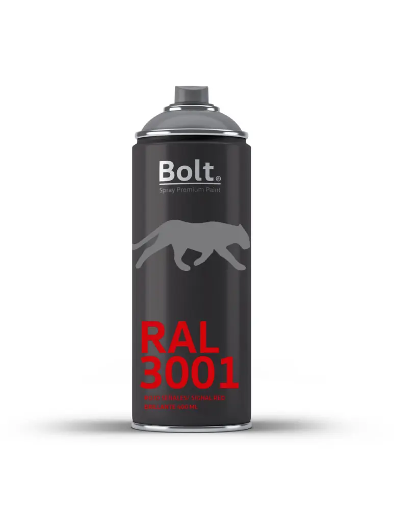 Spray bolt premium acrilico brillante ral 400 ml (ral 3001 rojo señales) Bolt Spray Premium Paint