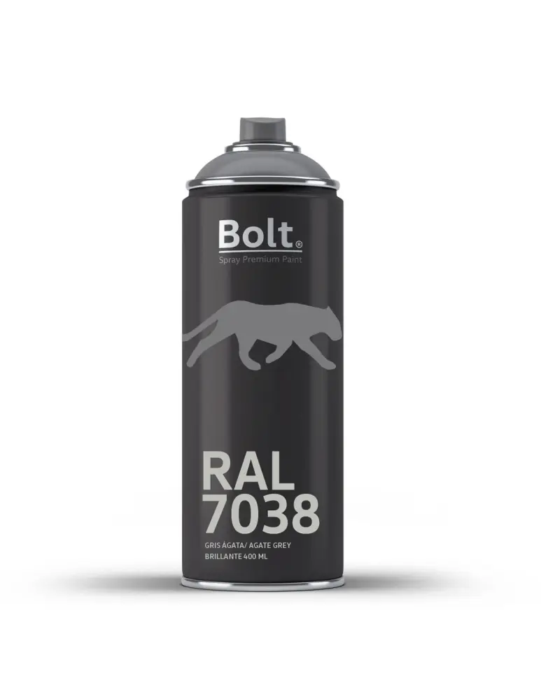 Spray bolt premium acrilico brillante ral 400 ml (ral 7038 gris ágata) Bolt Spray Premium Paint