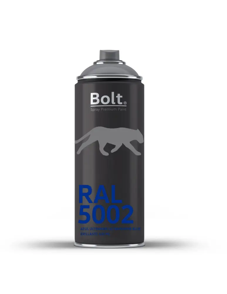 Spray bolt premium acrilico brillante ral 400 ml (ral 5002 azul ultramar) Bolt Spray Premium Paint