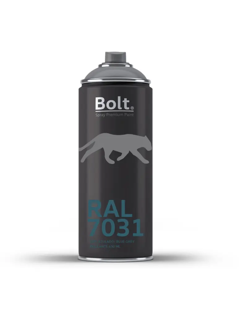 Spray bolt premium acrilico brillante ral 400 ml (ral 7031 gris azulado) Bolt Spray Premium Paint