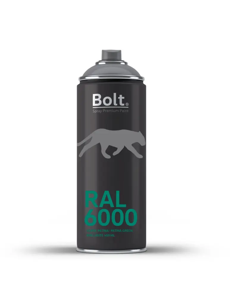 Spray bolt premium acrilico brillante ral 400 ml (ral 6000 verde patina) Bolt Spray Premium Paint