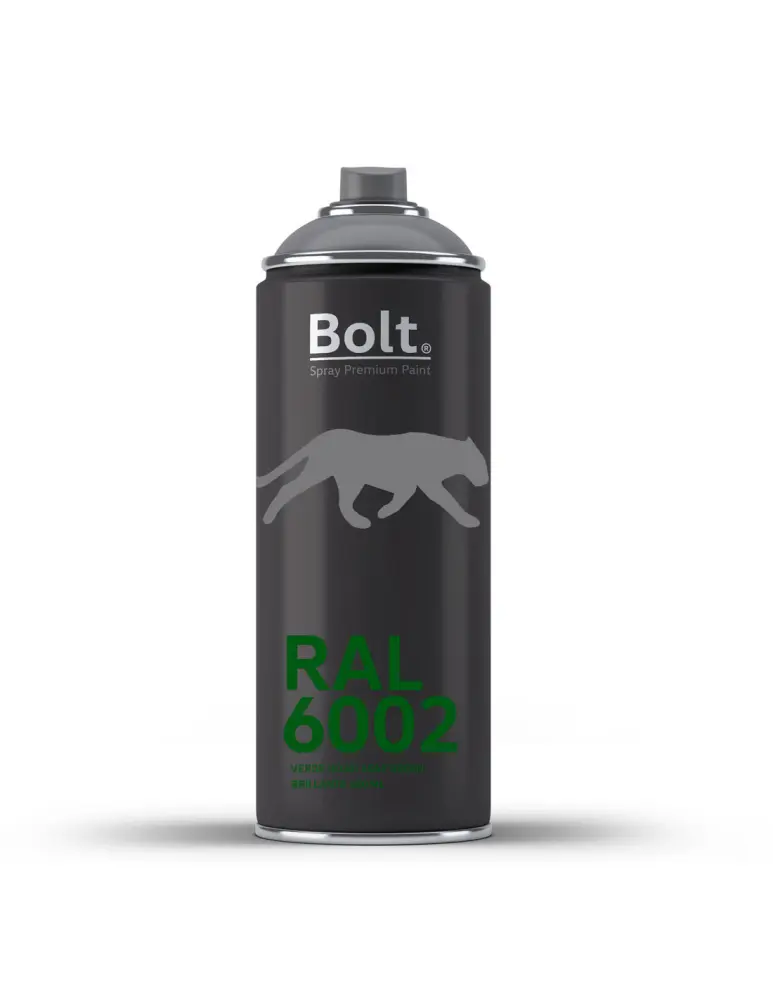Spray bolt premium acrilico brillante ral 400 ml (ral 6002 verde hoja) Bolt Spray Premium Paint