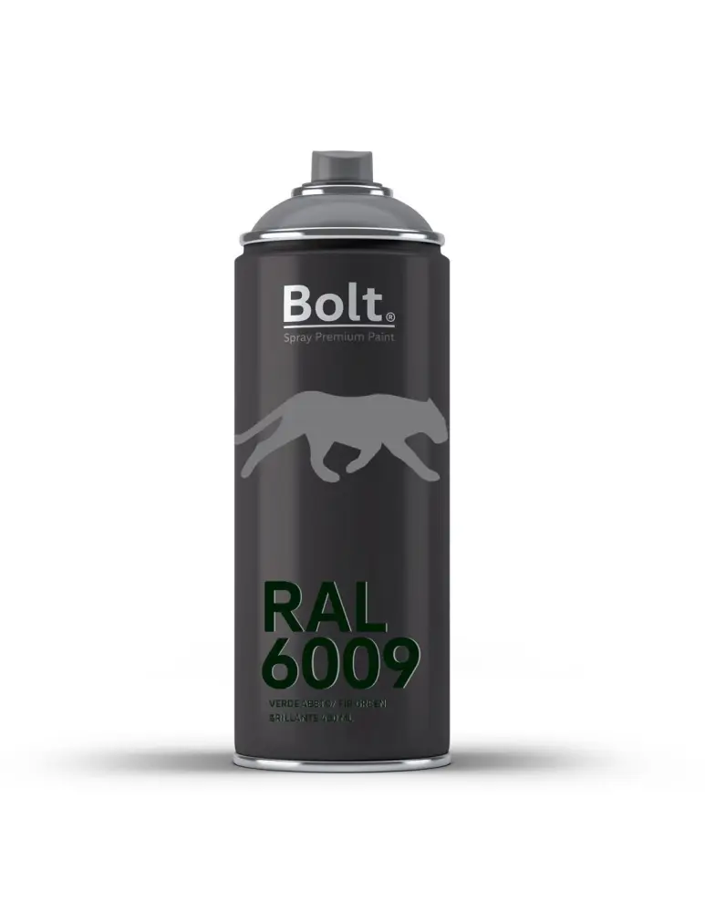 Spray bolt premium acrilico brillante ral 400 ml (ral 6009 verde abeto) Bolt Spray Premium Paint