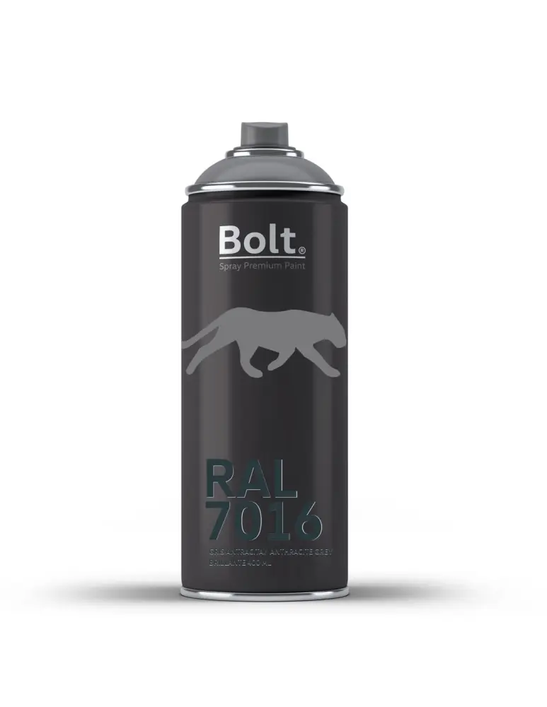 Spray bolt premium acrilico brillante ral 400 ml (ral 7016 gris antracita) Bolt Spray Premium Paint