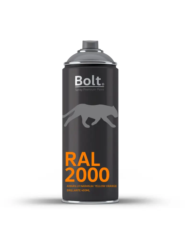 Spray bolt premium acrilico brillante ral 400 ml (ral 2000) Bolt Spray Premium Paint