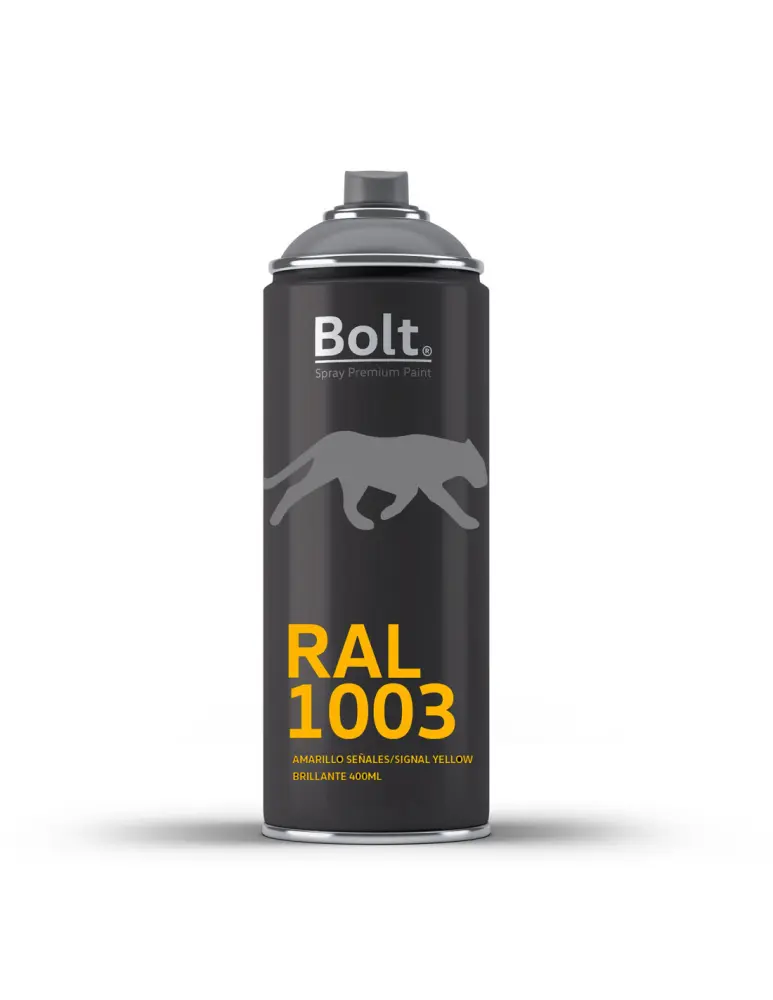 Spray bolt premium acrilico brillante ral 400 ml (ral 1003 amarillo ) Bolt Spray Premium Paint