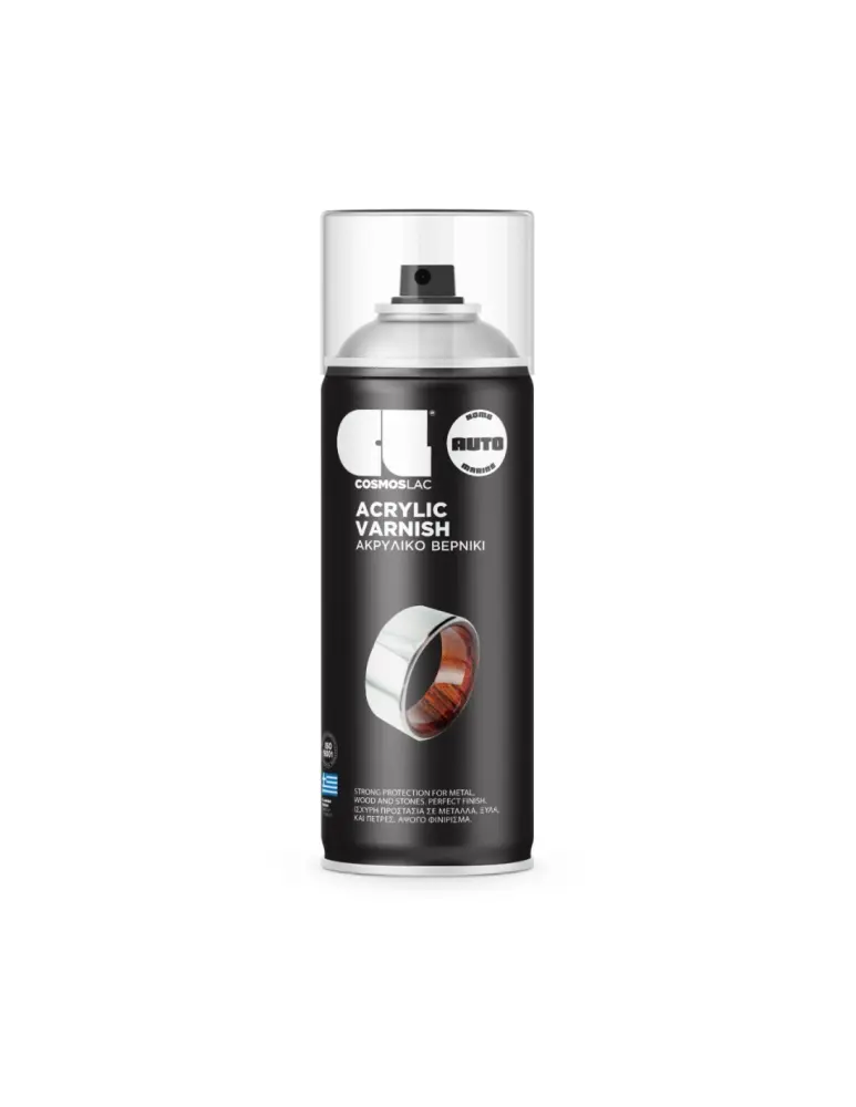 Spray barniz acrilico brillante n376 400 ml Cosmos Lac