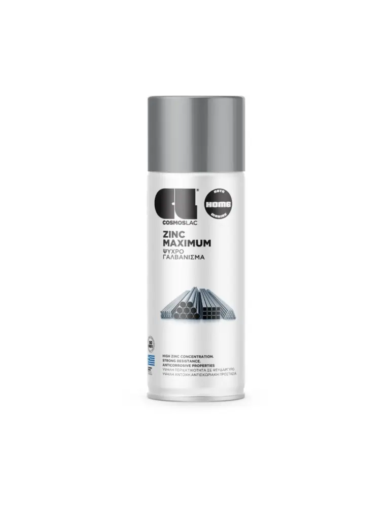 Spray galvanizado en frio zinc maximum n500 400 ml Cosmos Lac