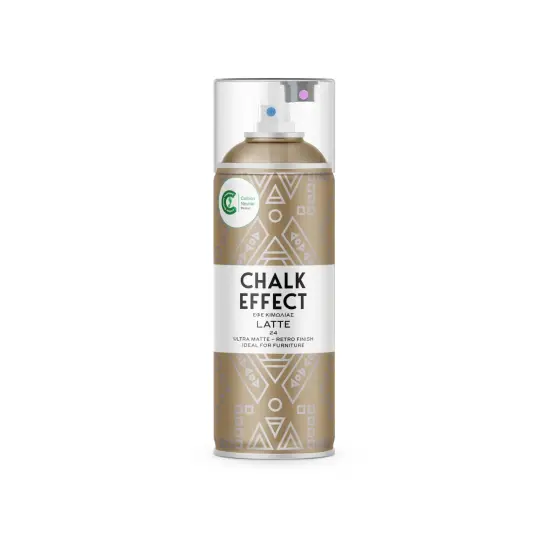 Spray pintura tiza chalk effect ultra mate 400 ml (latte 24) Cosmos Lac