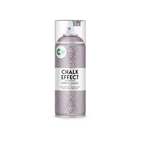 Spray pintura tiza chalk effect ultra mate 400 ml (dirty lilac 10) Cosmos Lac