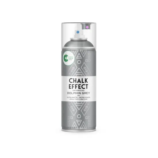 Spray pintura tiza chalk effect ultra mate 400 ml (dolphin grey 05) Cosmos Lac