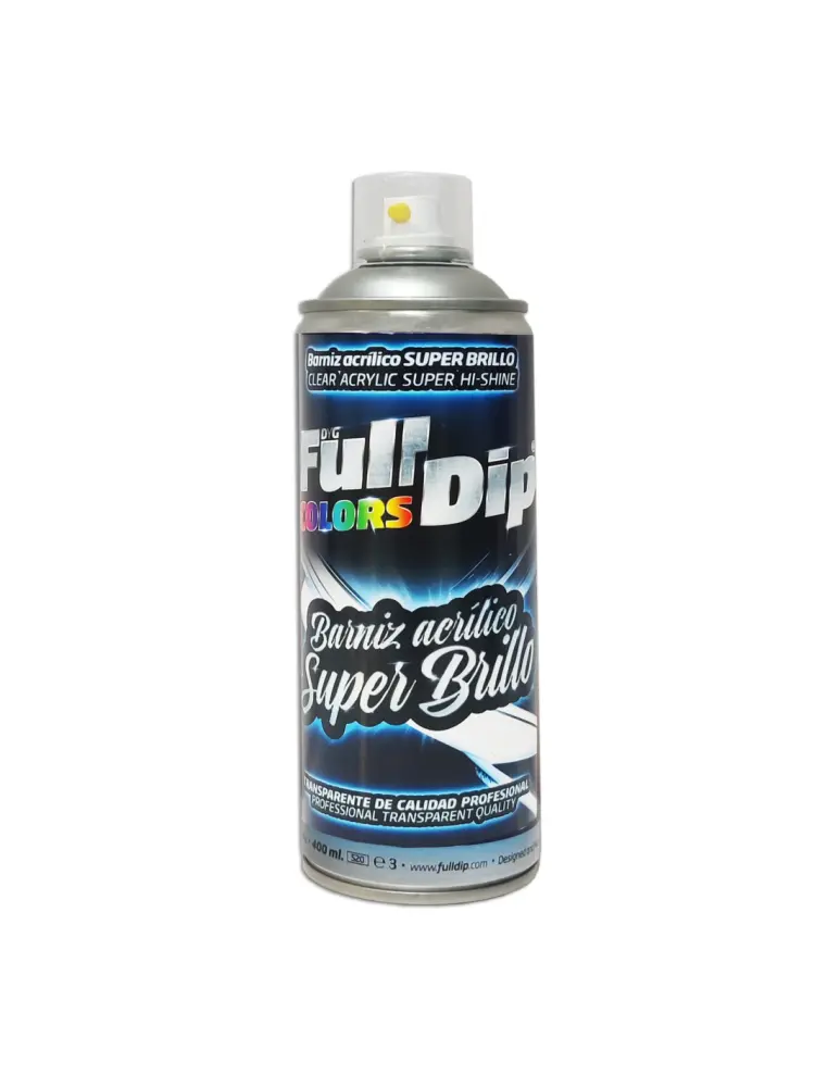 Barniz acrilico brillo en spray 400 ml Full Dip