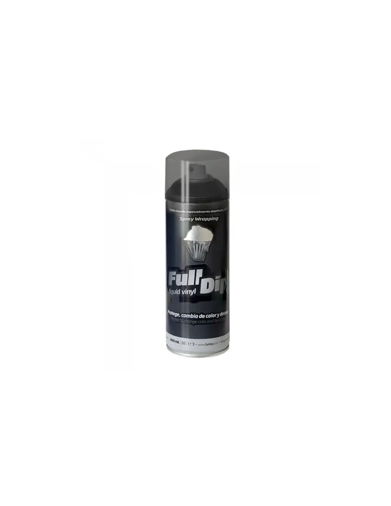 Spray vinilo liquido full dip ahumado negro 400 ml
