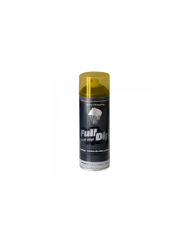 Spray vinilo liquido full dip ahumado amarillo 400 ml