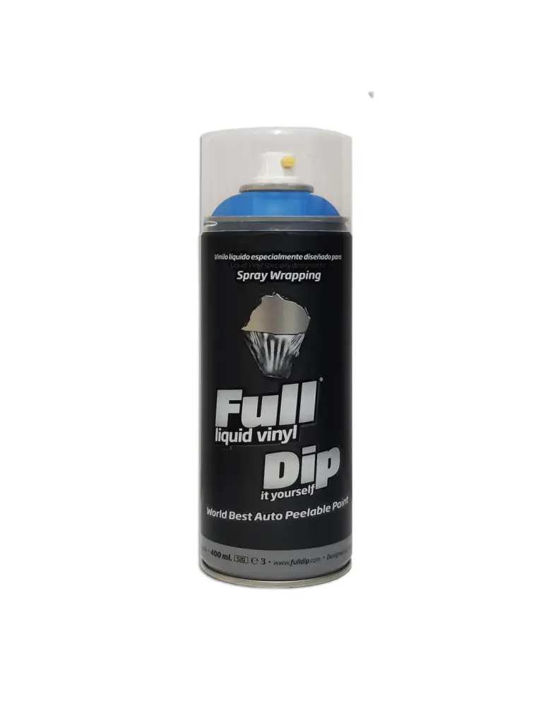 Spray vinilo liquido full dip azul luminoso 400 ml