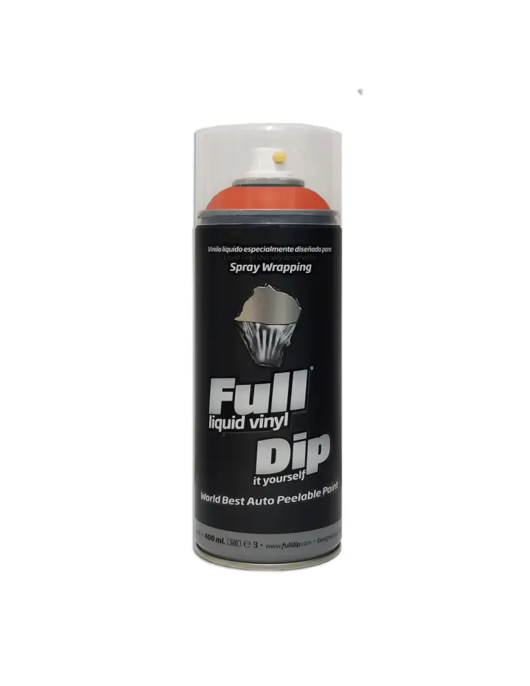 Spray vinilo liquido full dip naranja 400 ml