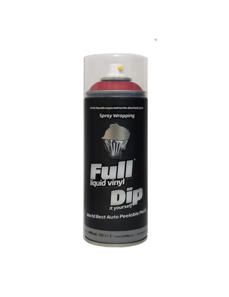 Spray vinilo liquido full dip rojo carmin 400 ml