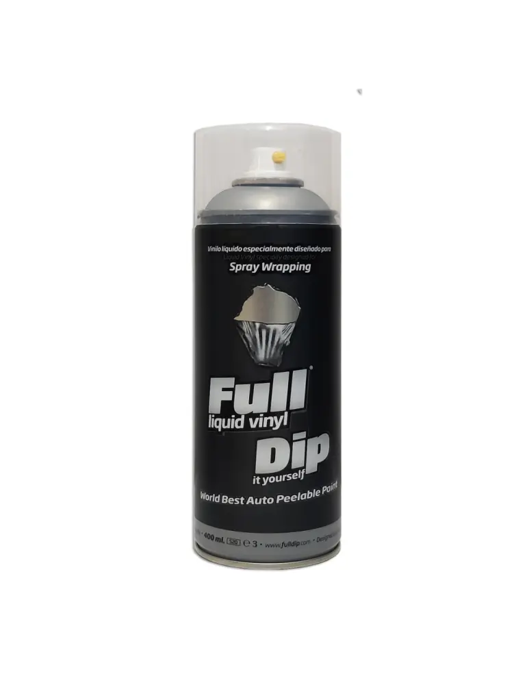 Spray vinilo liquido full dip ultra black 400 ml