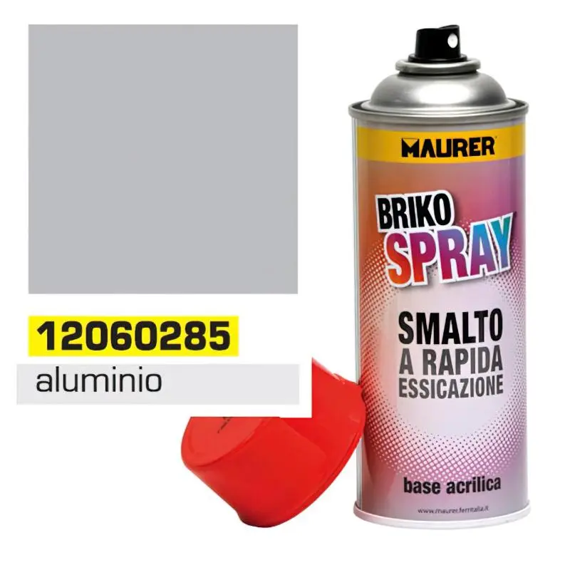 Spray pintura aluminio 400ml MAURER