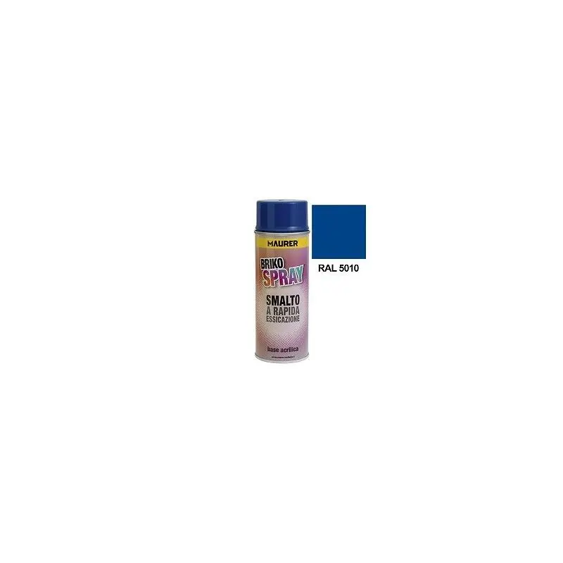 Spray pintura azul genziana 400 ml. Maurer